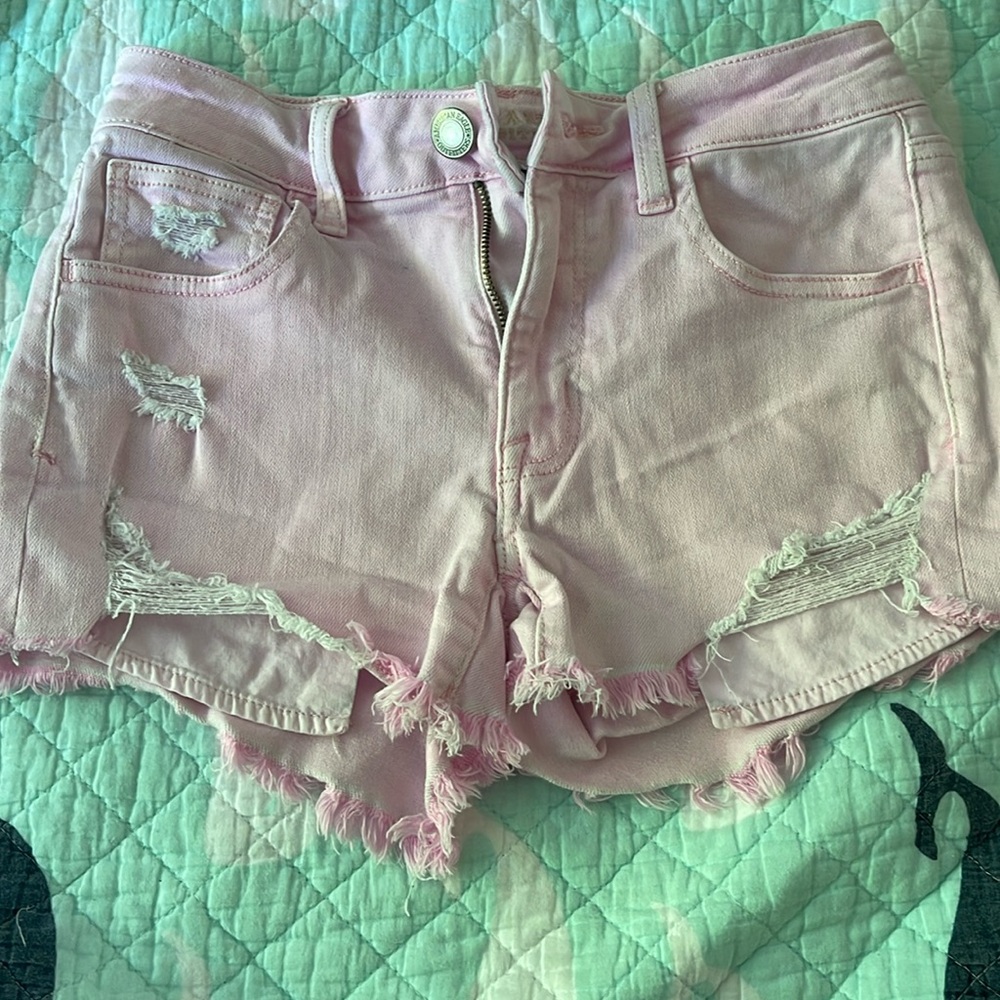 Pink American Eagle shorts